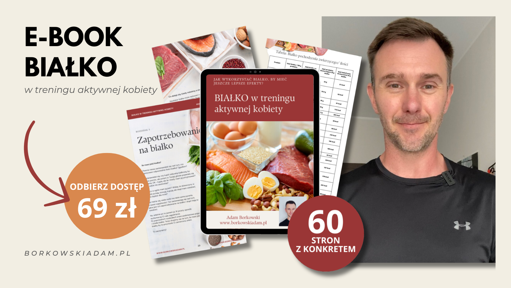 ebook białko Adam Borkowski